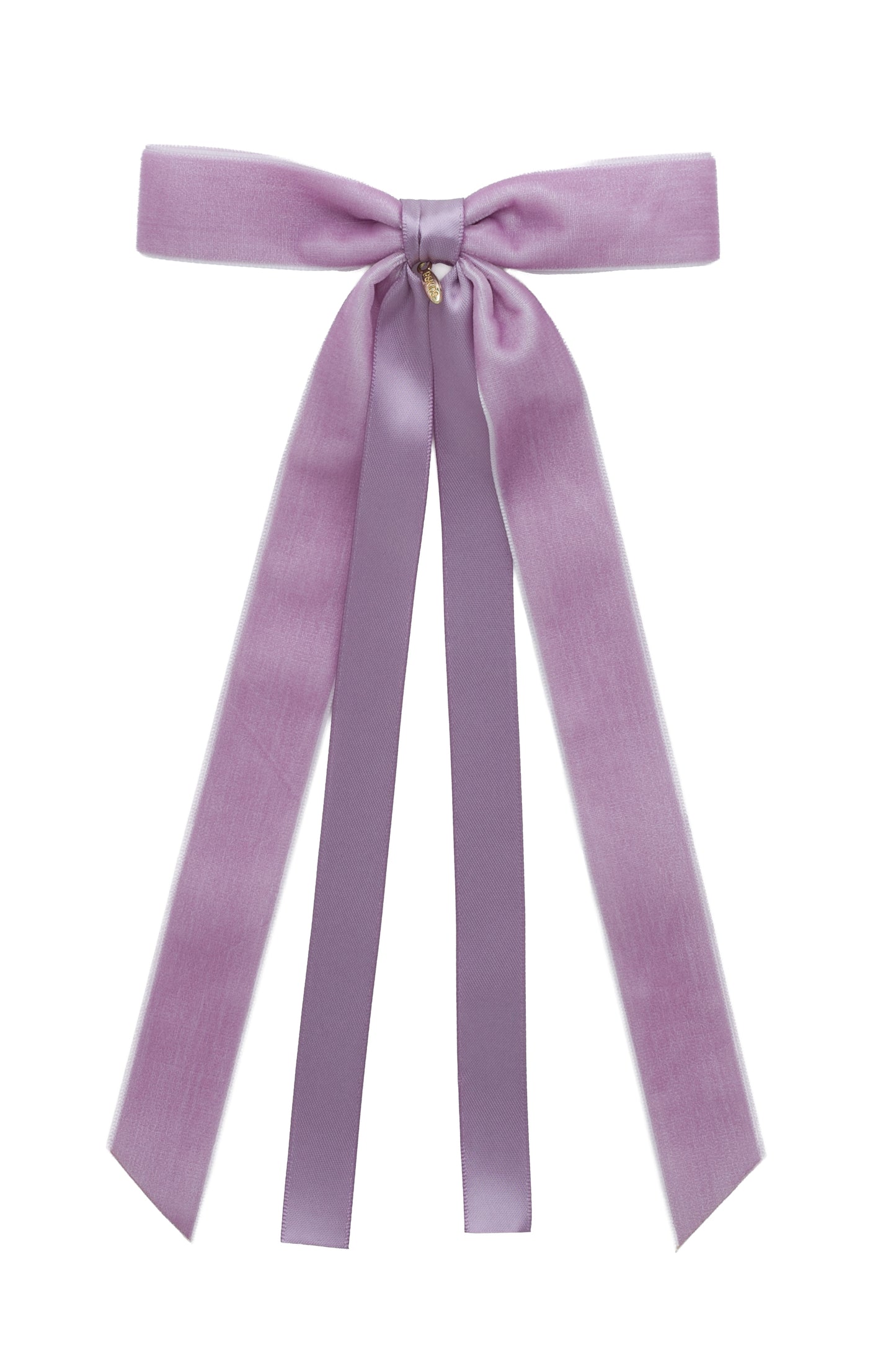 Arabesque Velvet Large Clip - Lilac Fresco