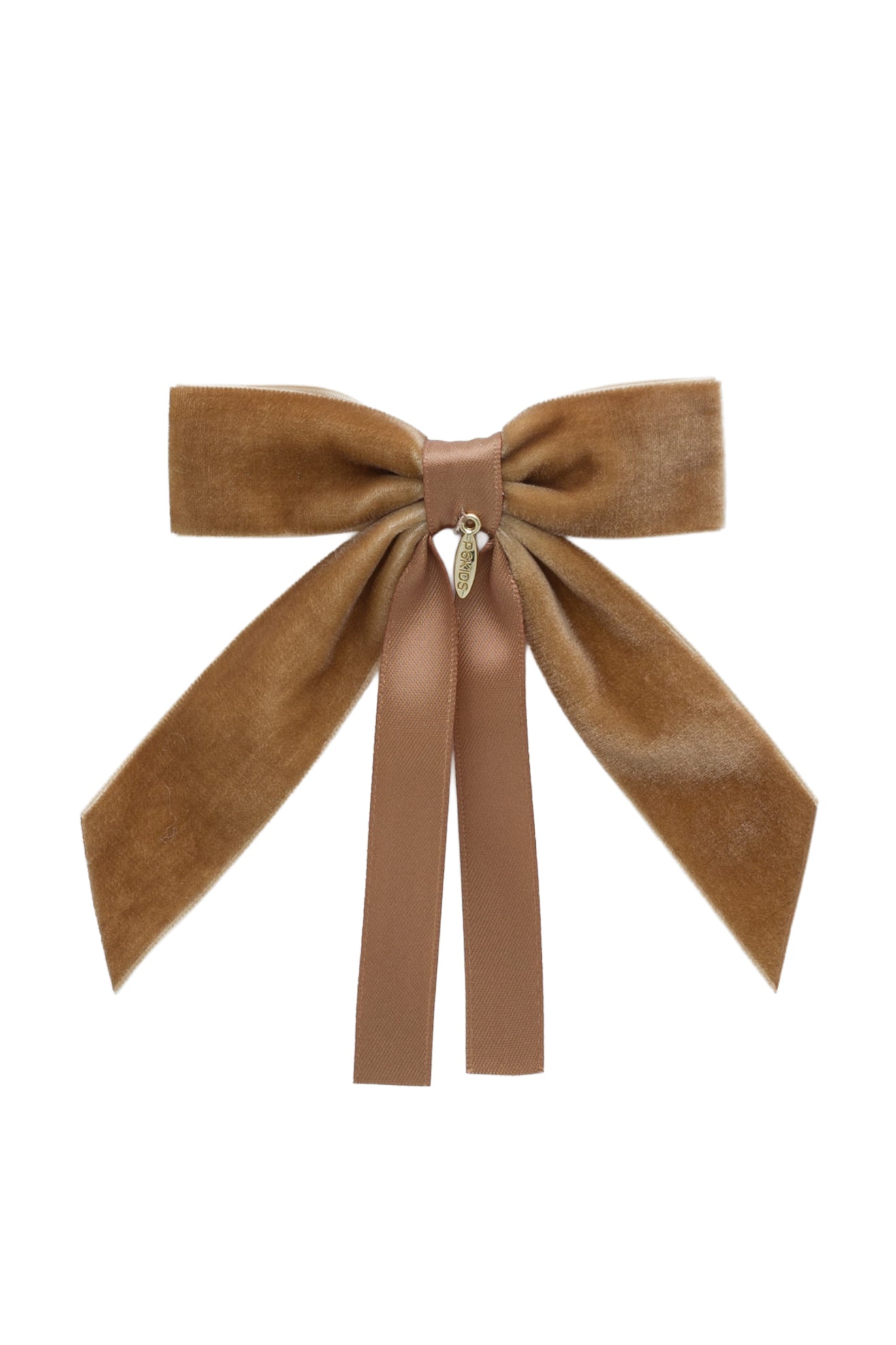 Arabesque Velvet Small Clip - Golden
