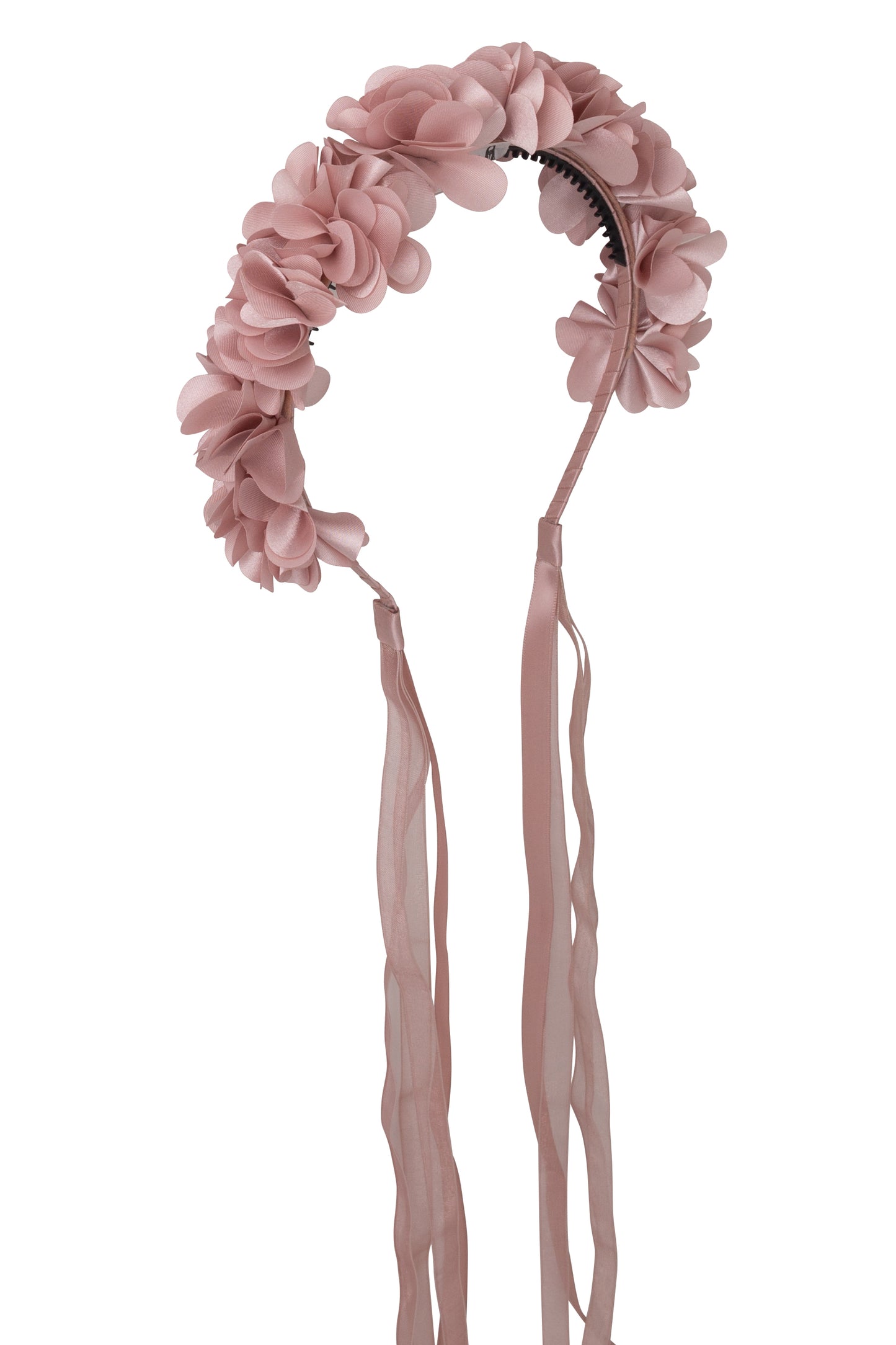 Carnation Hard Headband - Rose