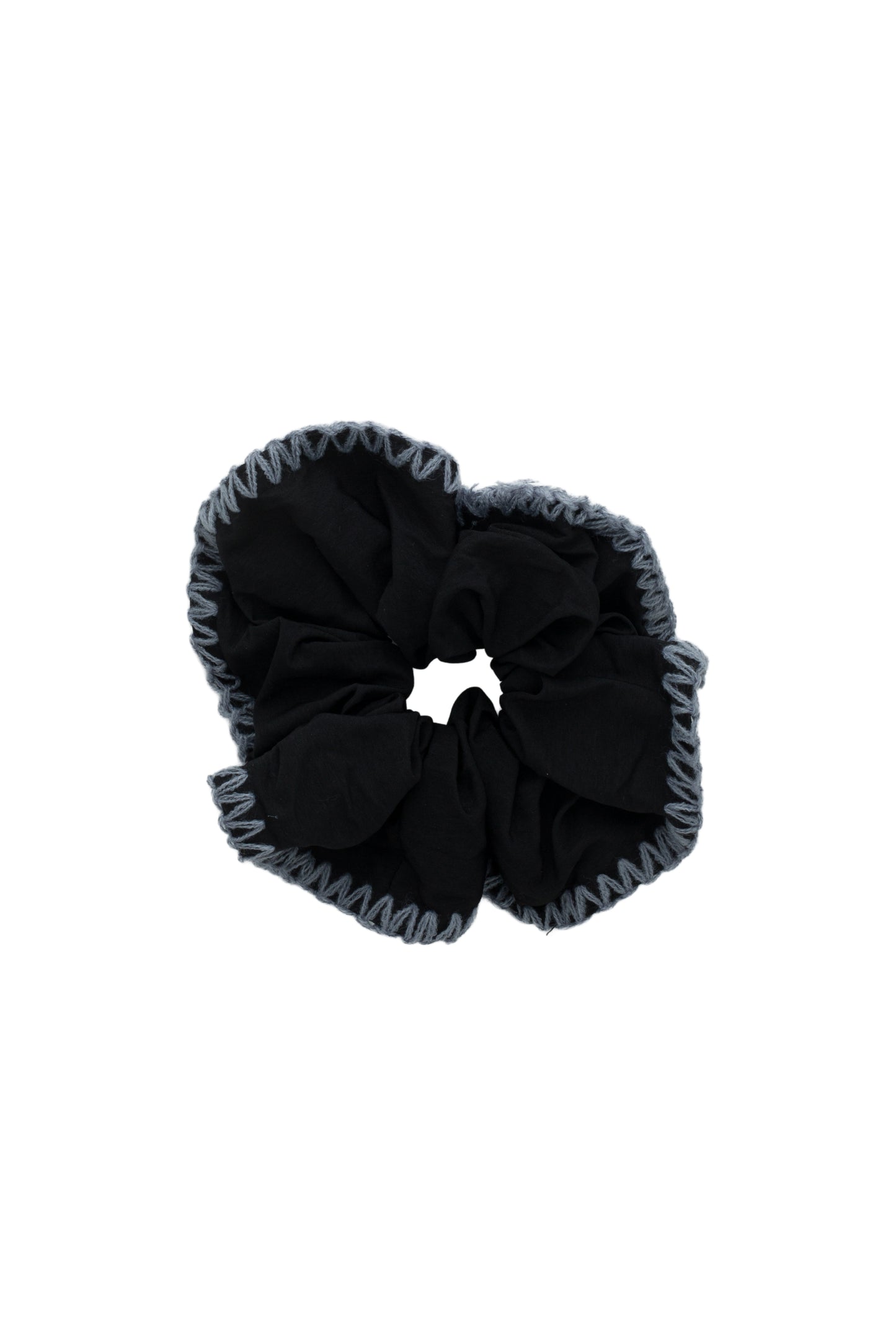 Dancer's Round Scrunchie - Black