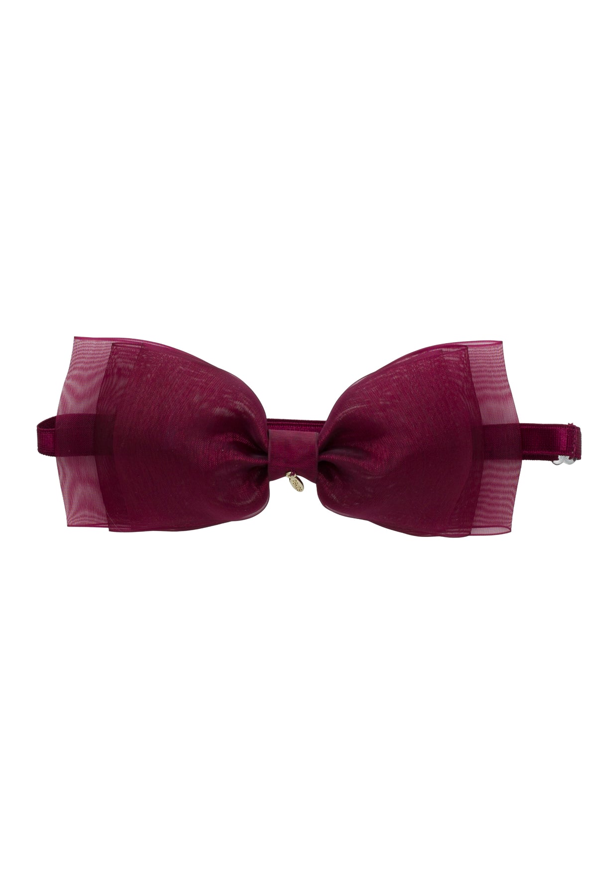 Heather Organza Wrap - Wine