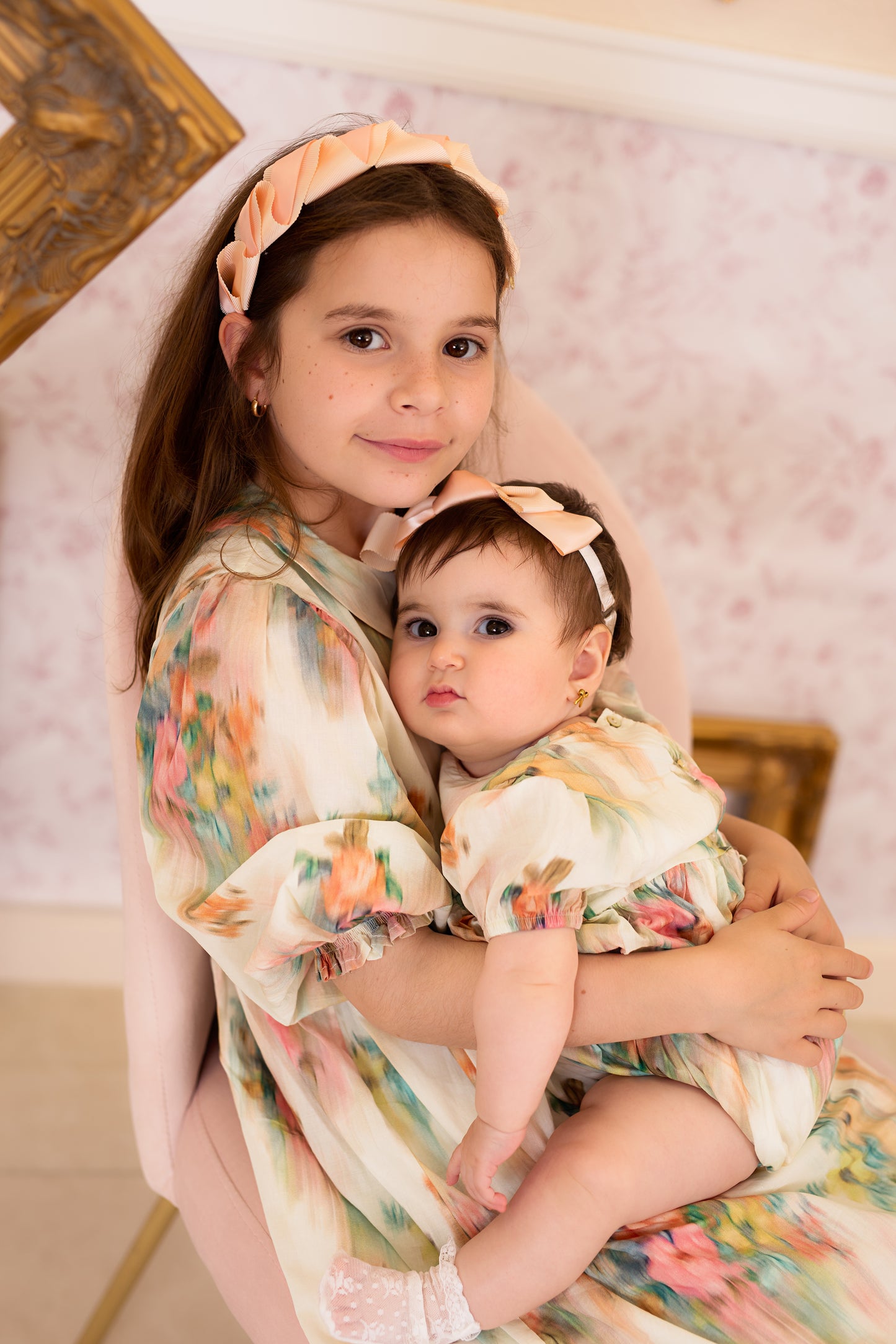 Cascading Duo Headband - Vanilla