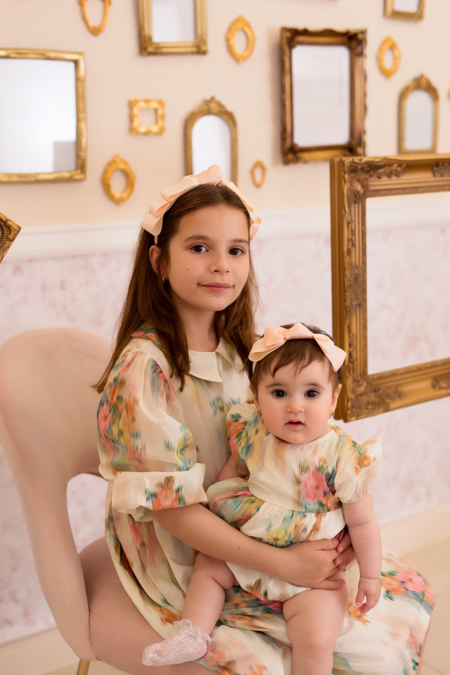 Knotted Heather Duo Headband - Navy