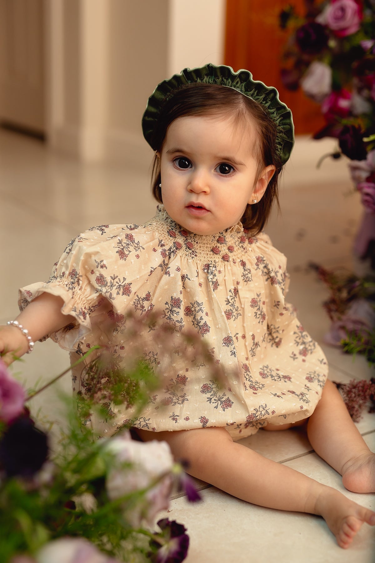 Tutu Velvet Wrap - Navy