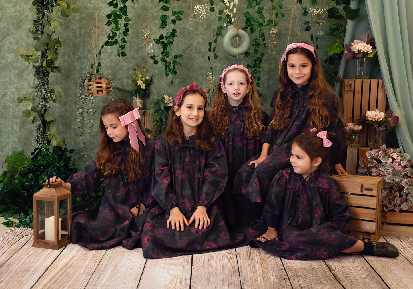 Matilda Velvet Headband - Burgundy