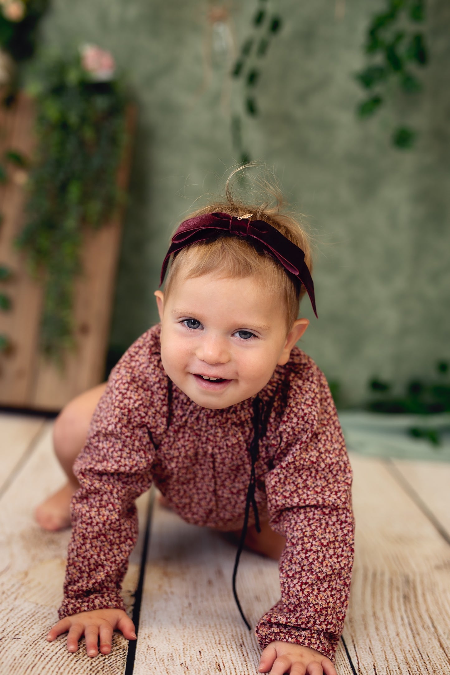 Matilda Velvet Wrap - Baby Blue