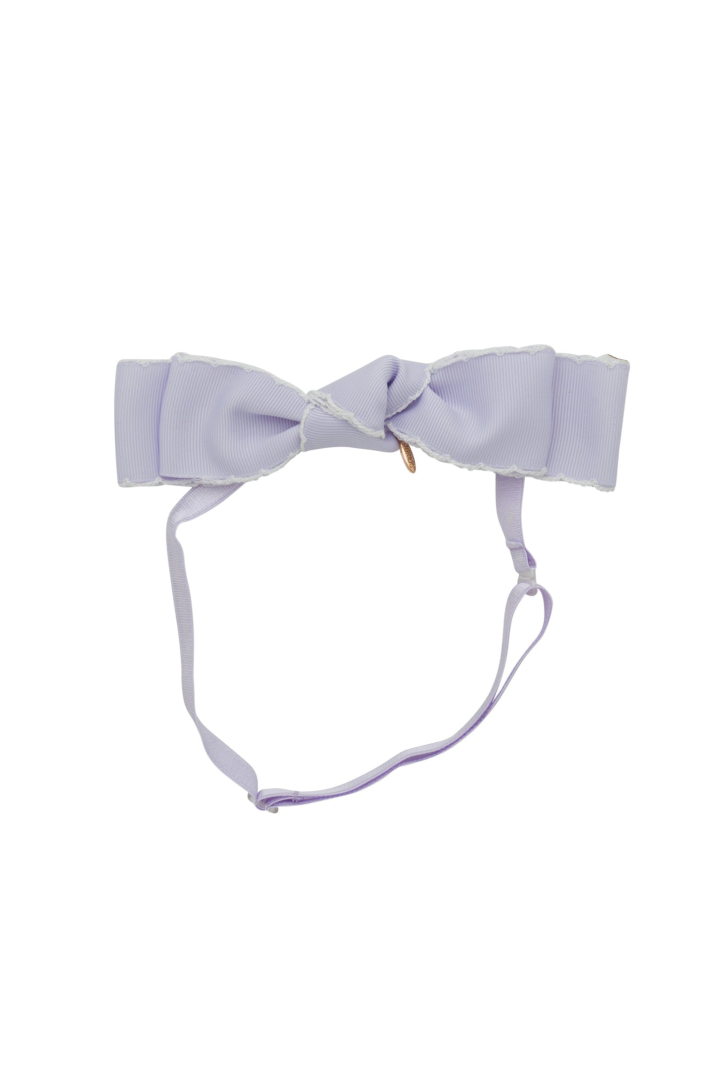 Knotted Heather Moonstitch Wrap - Lilac