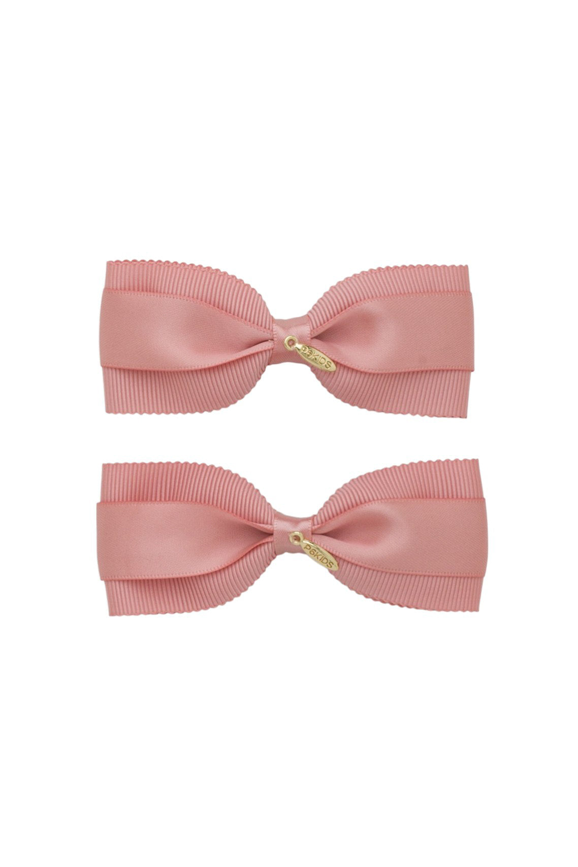 Layla Duo Bow Clip Set of 2 - Sweet Nectar
