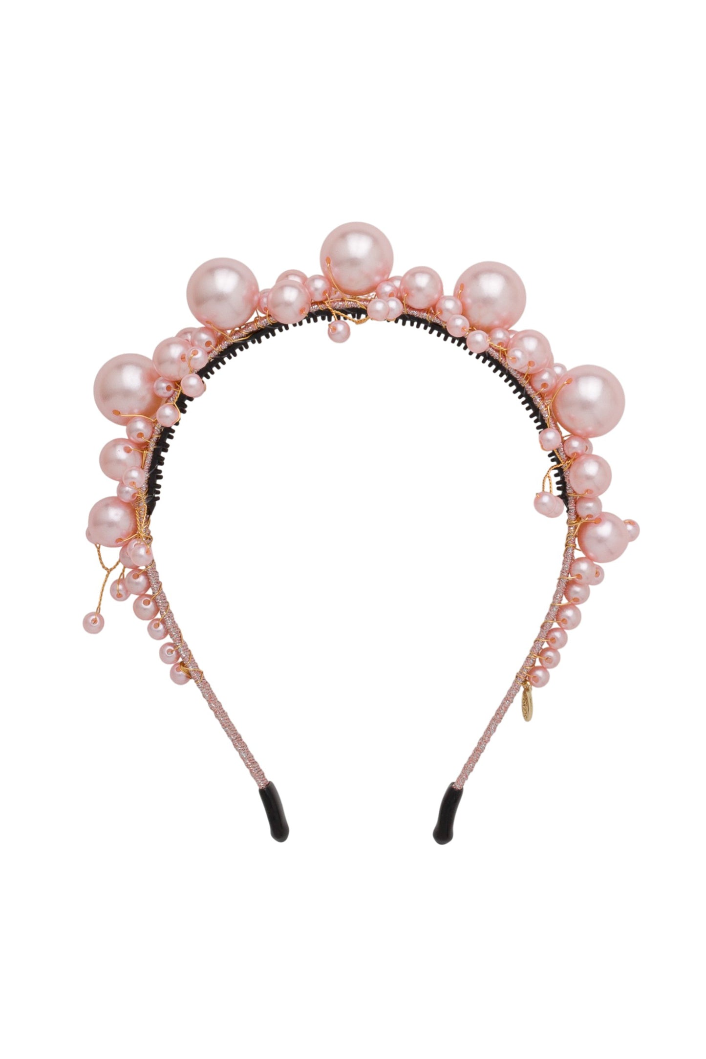 Little Duchess Headband - Blush Pearl