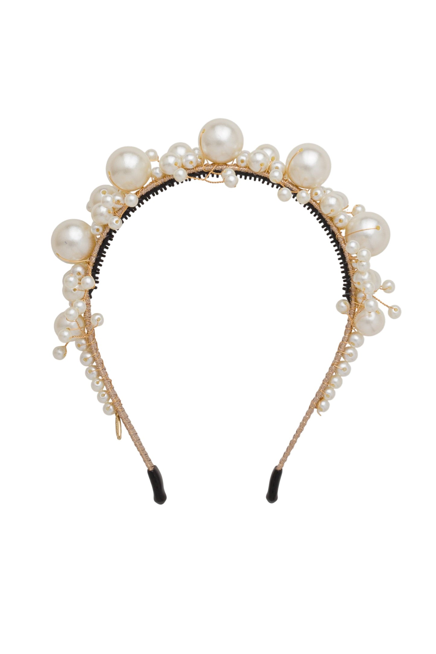 Little Duchess Headband - Ivory Pearl