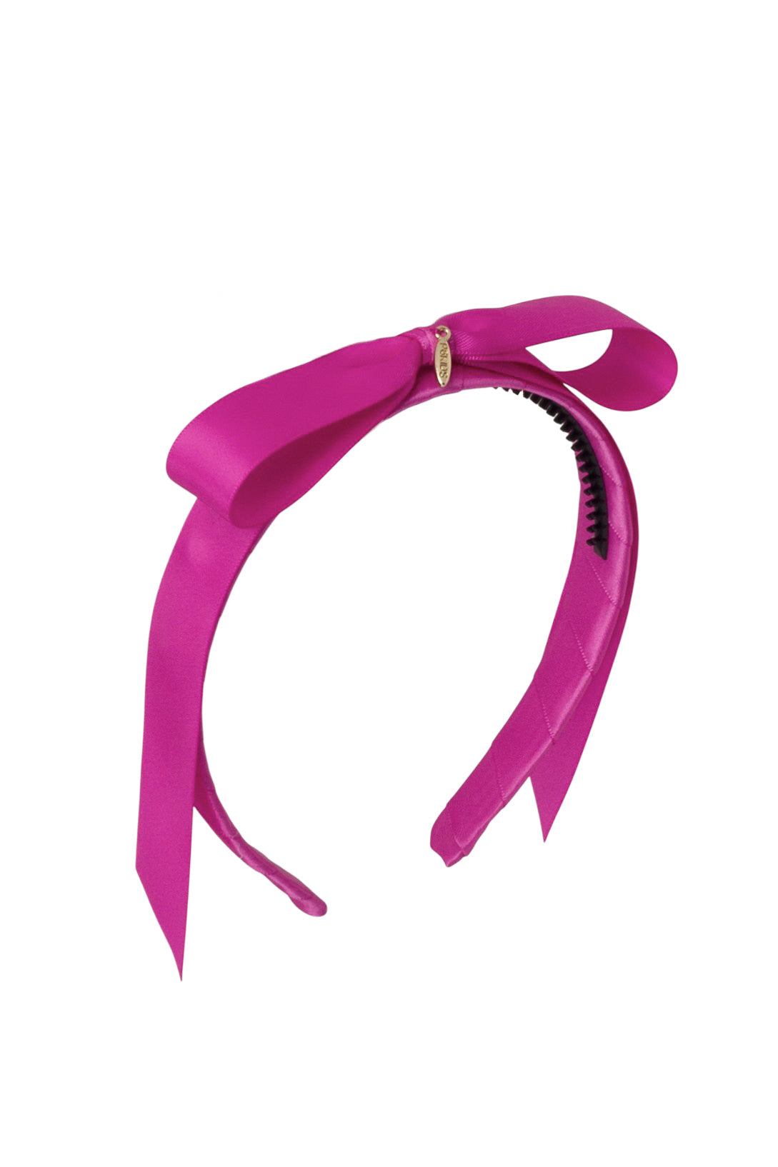 Matilda Satin Headband - Garden Rose