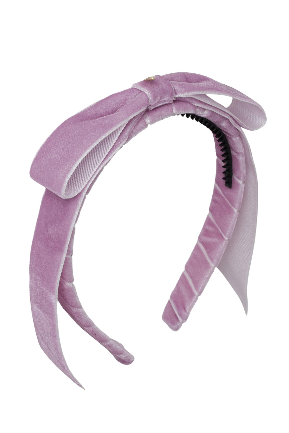 Matilda Velvet Headband - Lilac Fresco