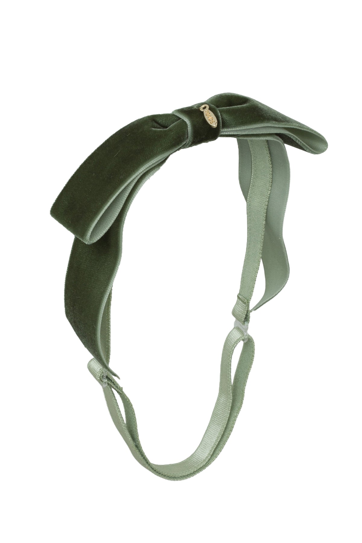 Matilda Velvet Wrap - Forest Green Moss