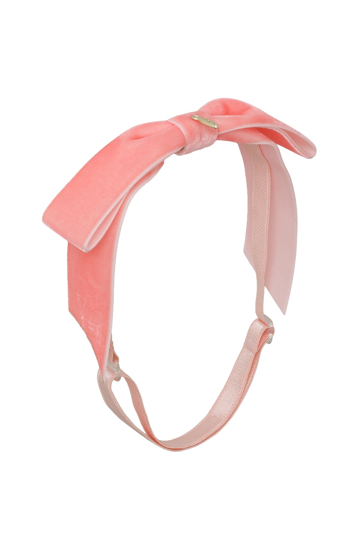 Matilda Velvet Wrap - Salmon Peach