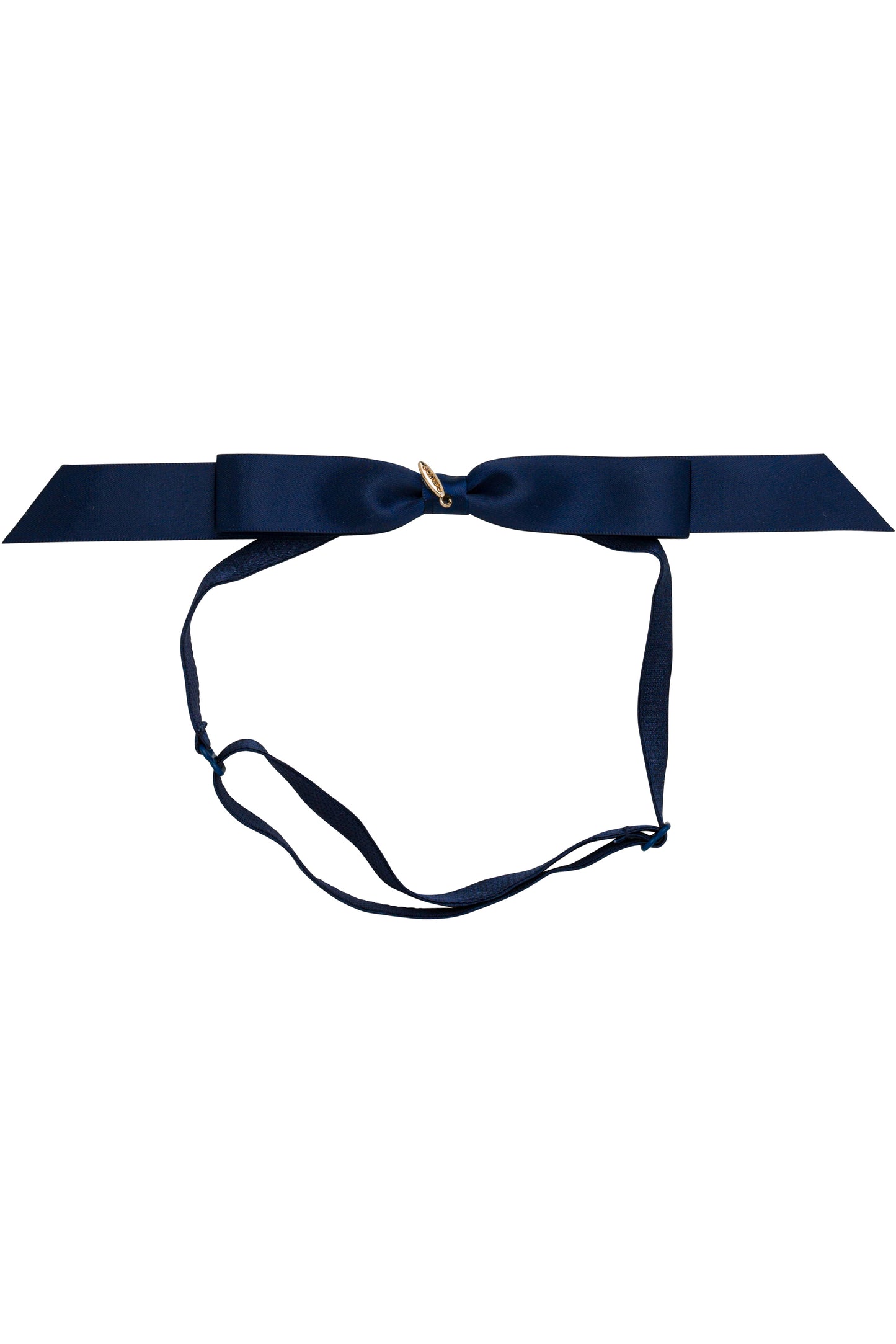Matilda Satin Wrap - Navy