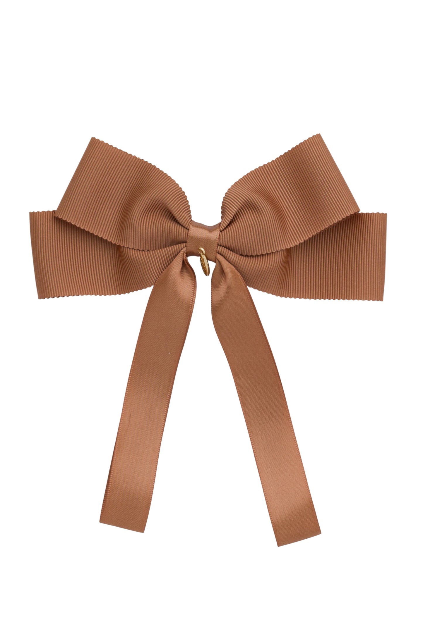 Noa Bow Clip - Camel
