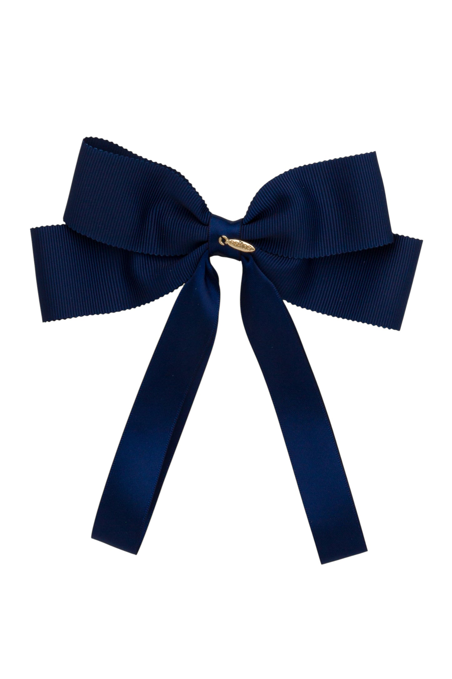 Noa Bow Clip - Navy