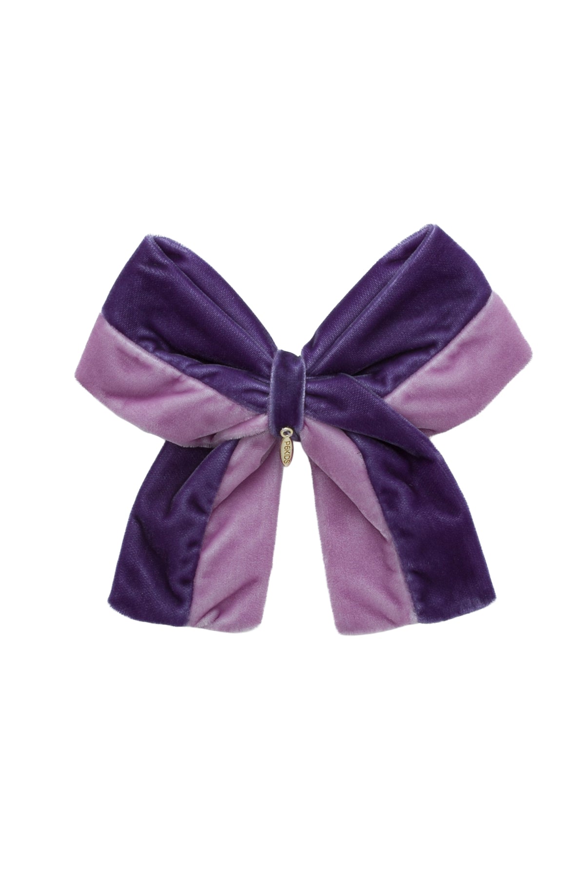 Pas De Deux Velvet Clip - Lilac/Dark Purple