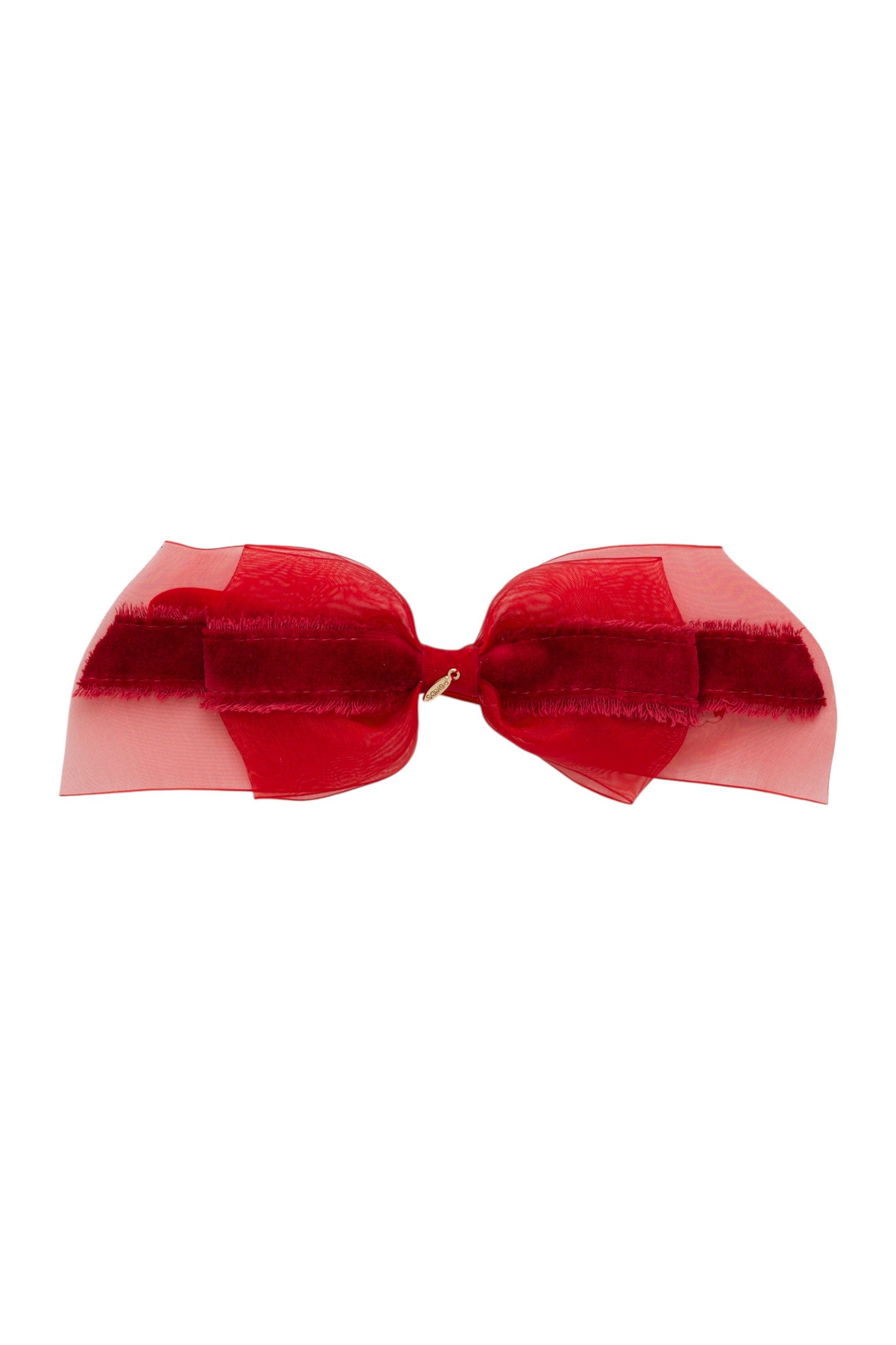Primrose Bow Wrap - Red (Handmade in the USA!)