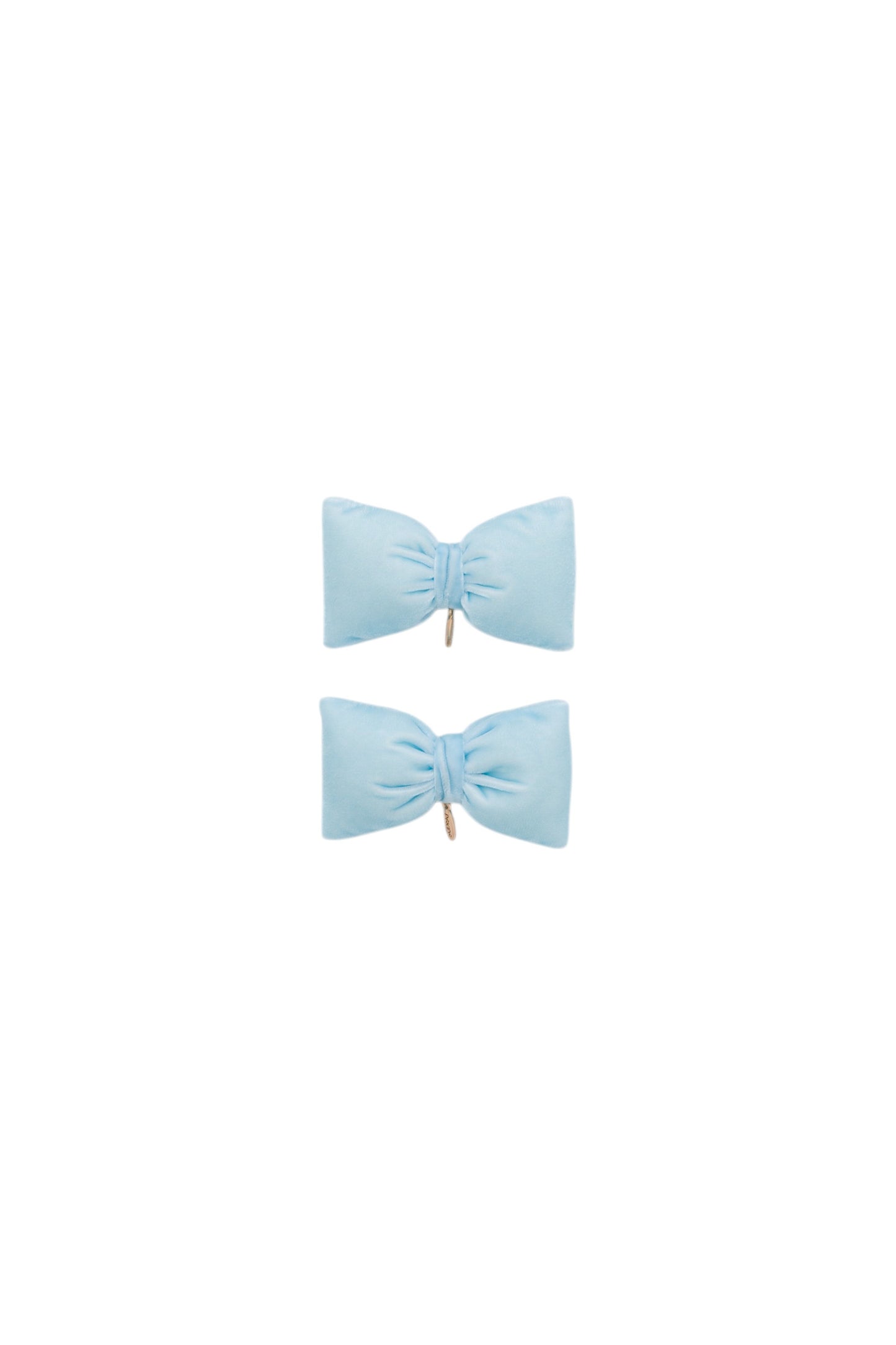 Petite Puffed Piggies - Baby Blue