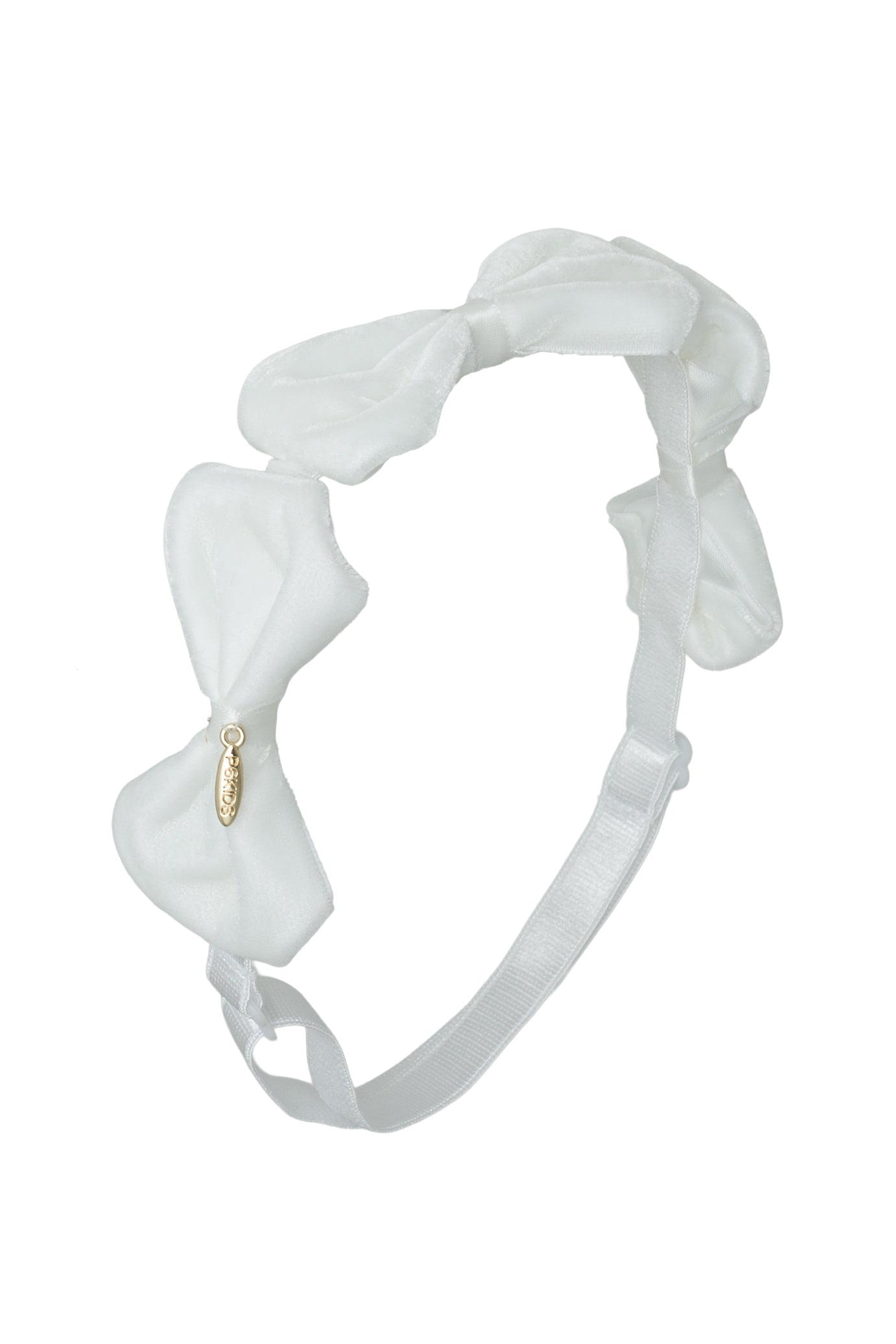 Tendu Velvet Wrap - White