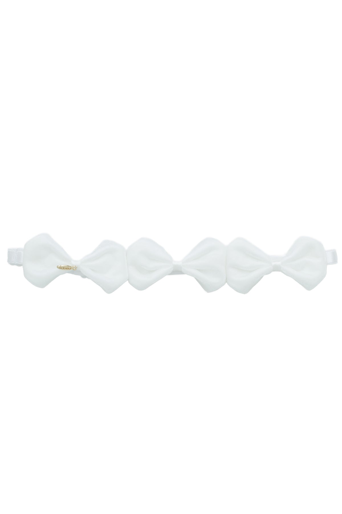 Tendu Velvet Wrap - White