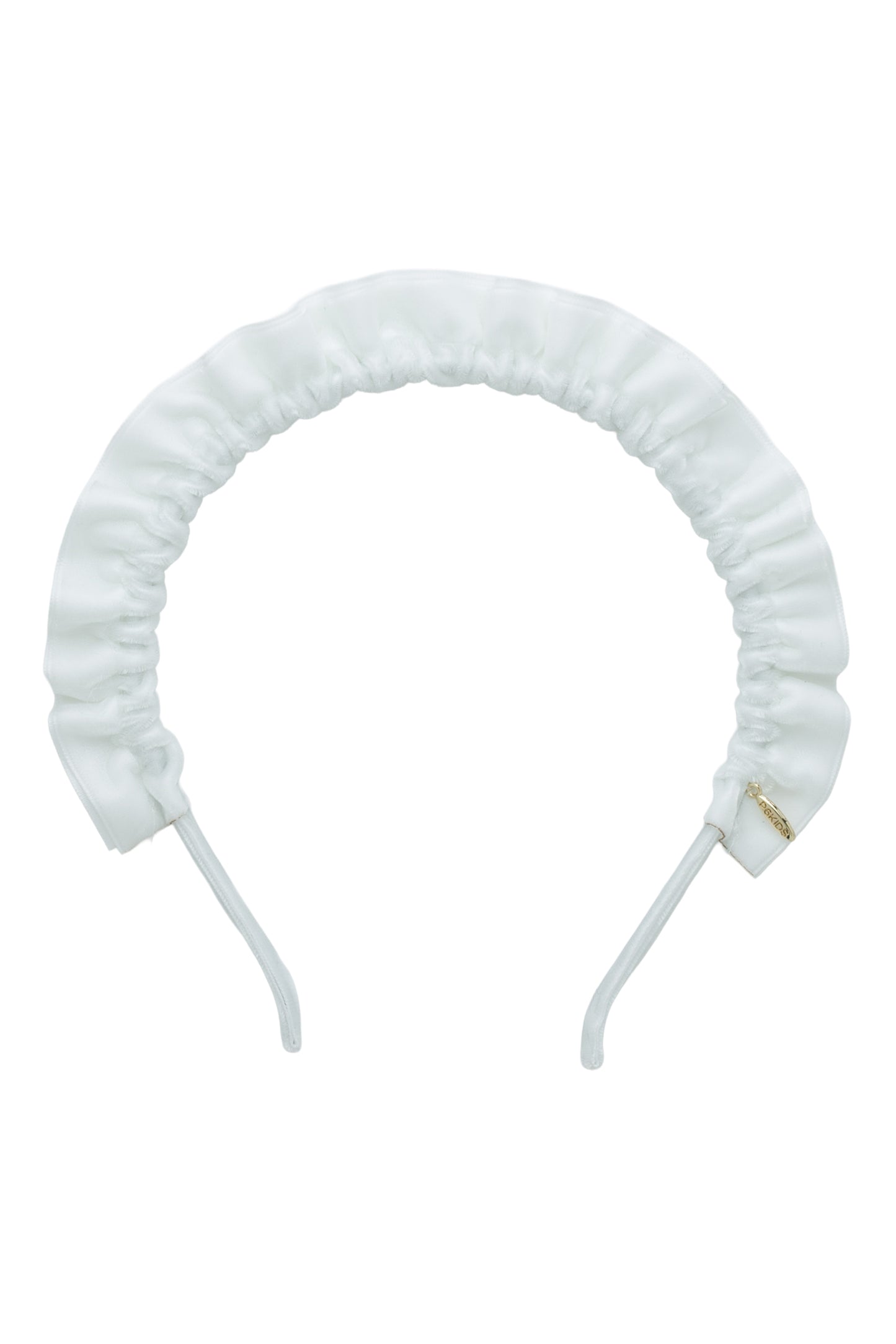 Tutu Velvet Headband - White