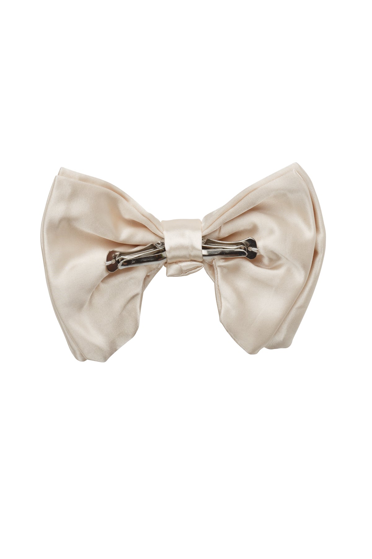 Avant Garde Bowtie - Yellow Ivory Satin