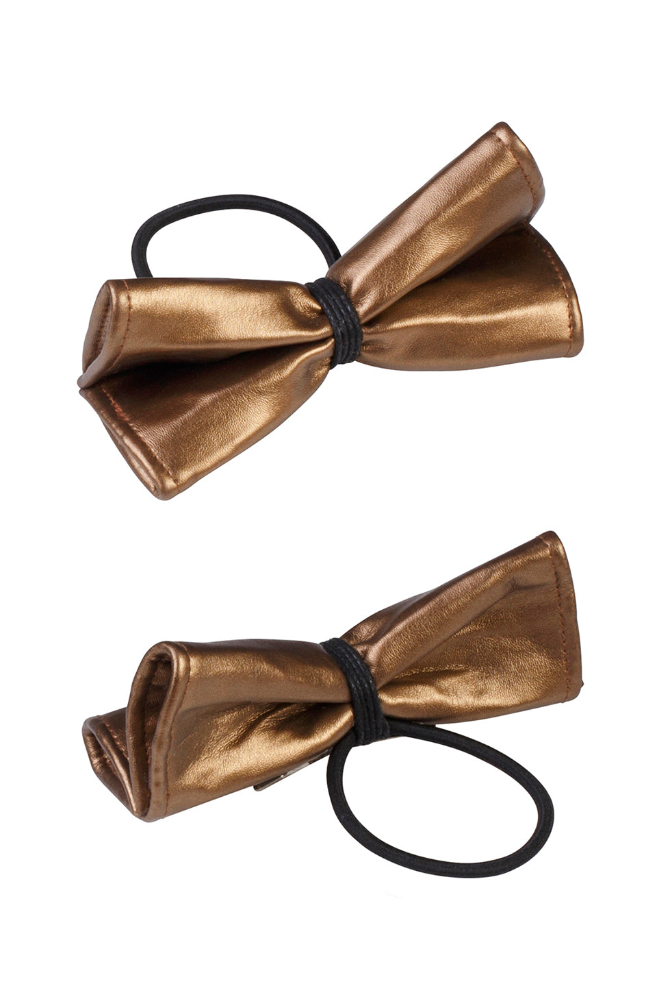 Butterfly Leather Clip/Pony - Copper