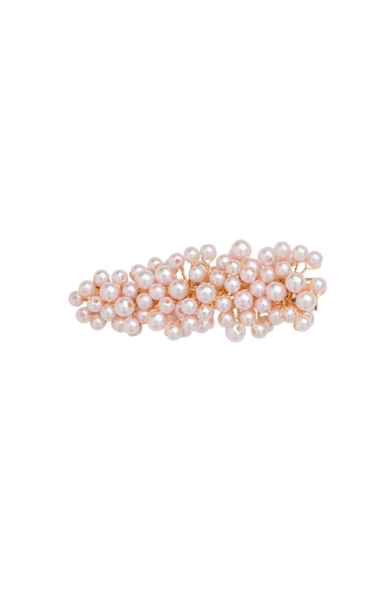 Baby's Breath Royal Clip - Pink Pearl