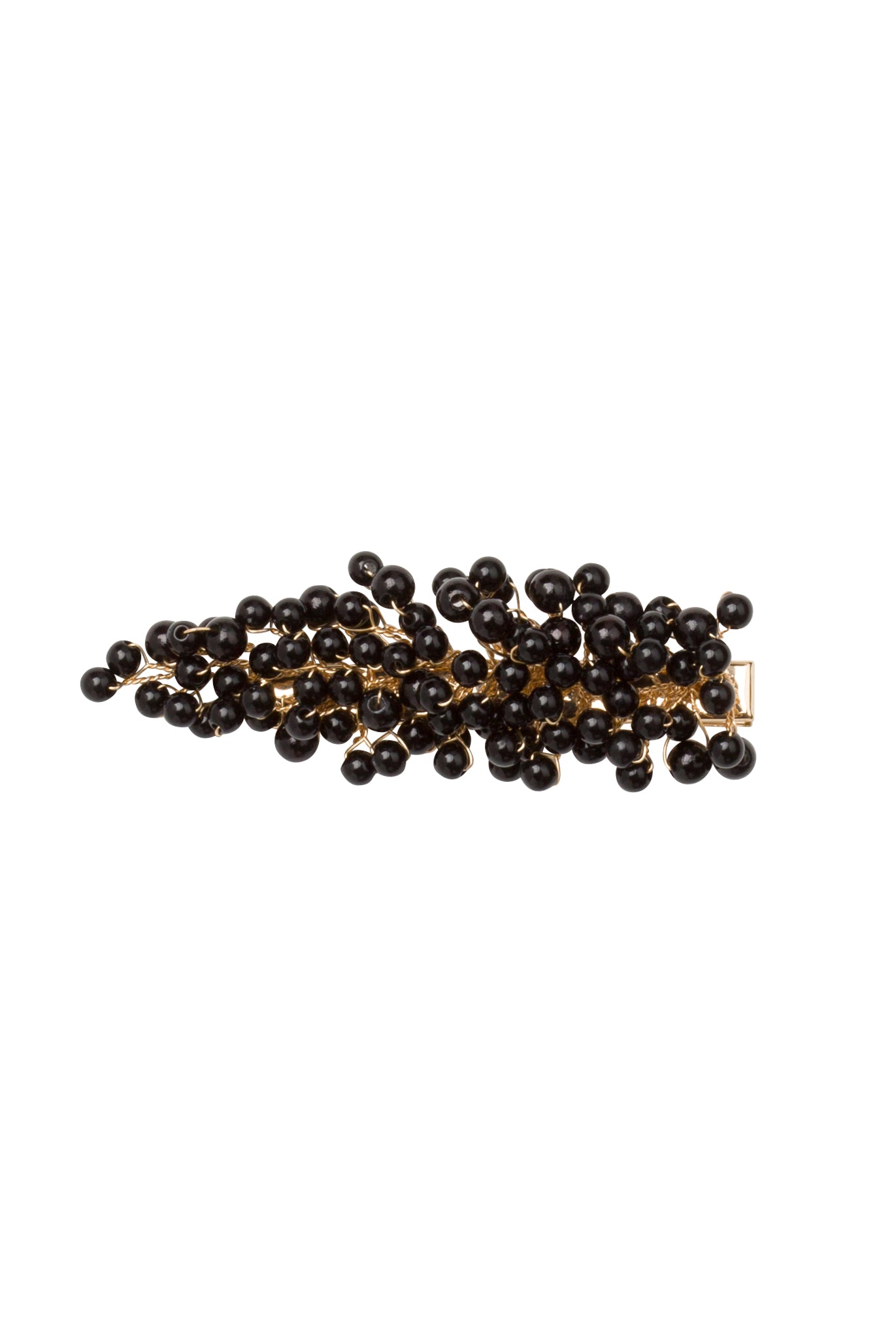 Baby's Breath Royal Clip - Black Pearl