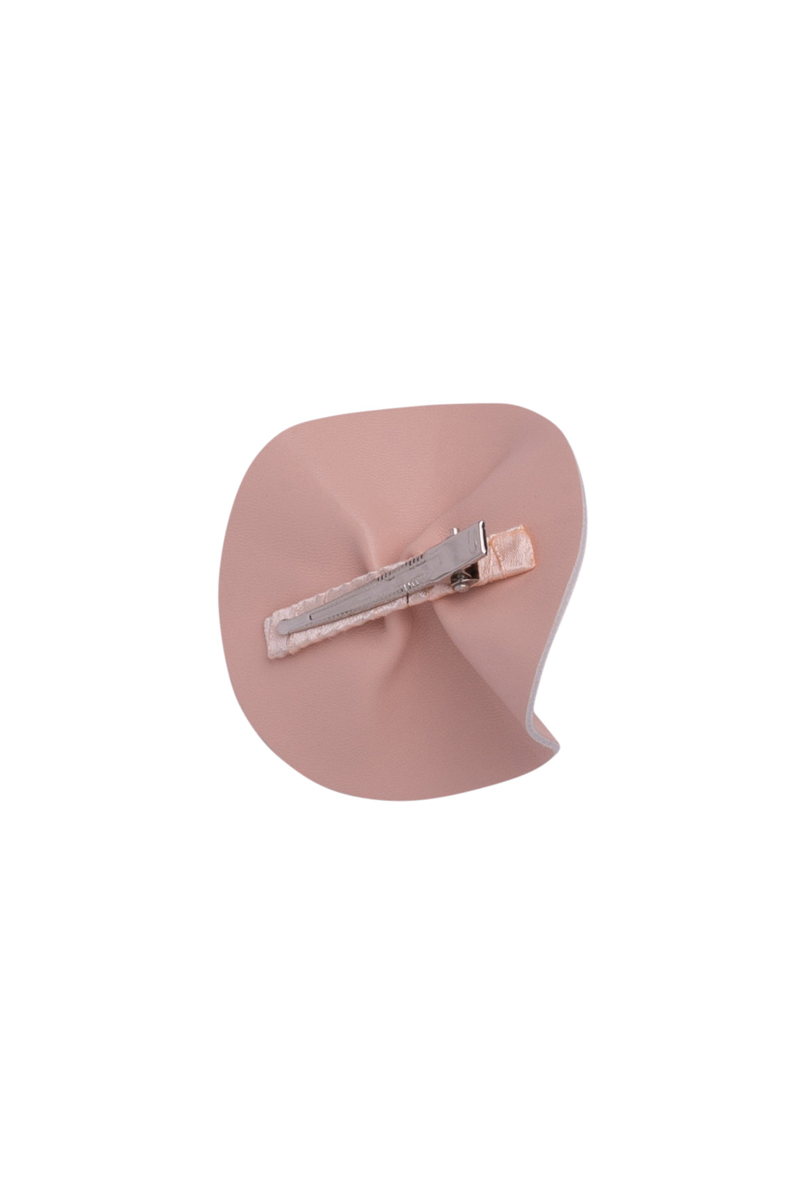 Pansy Clip - Blush Leather