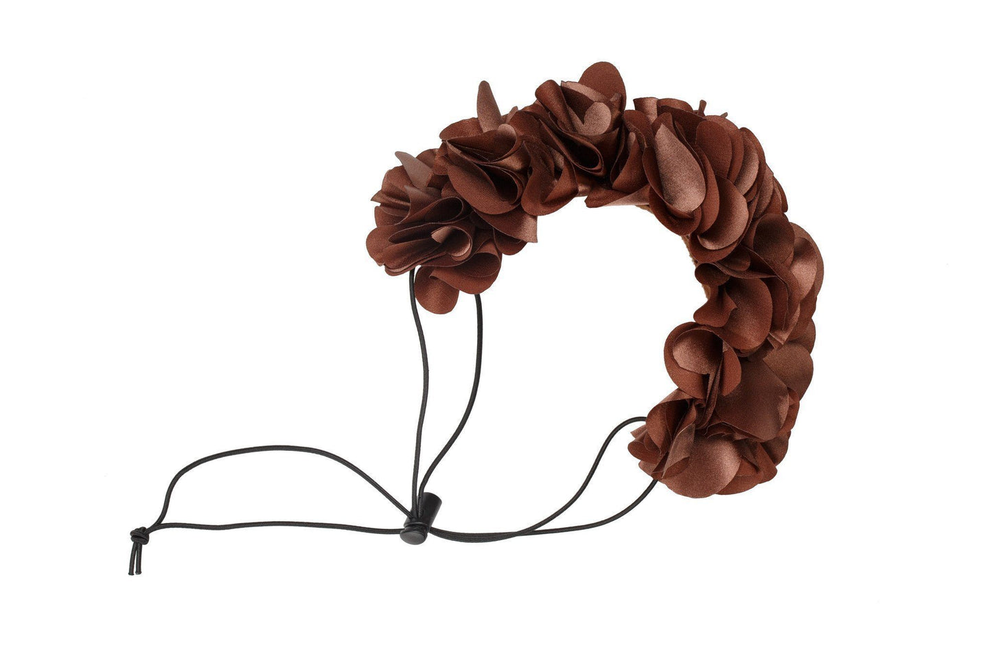 Floral Wreath Petit - Brown