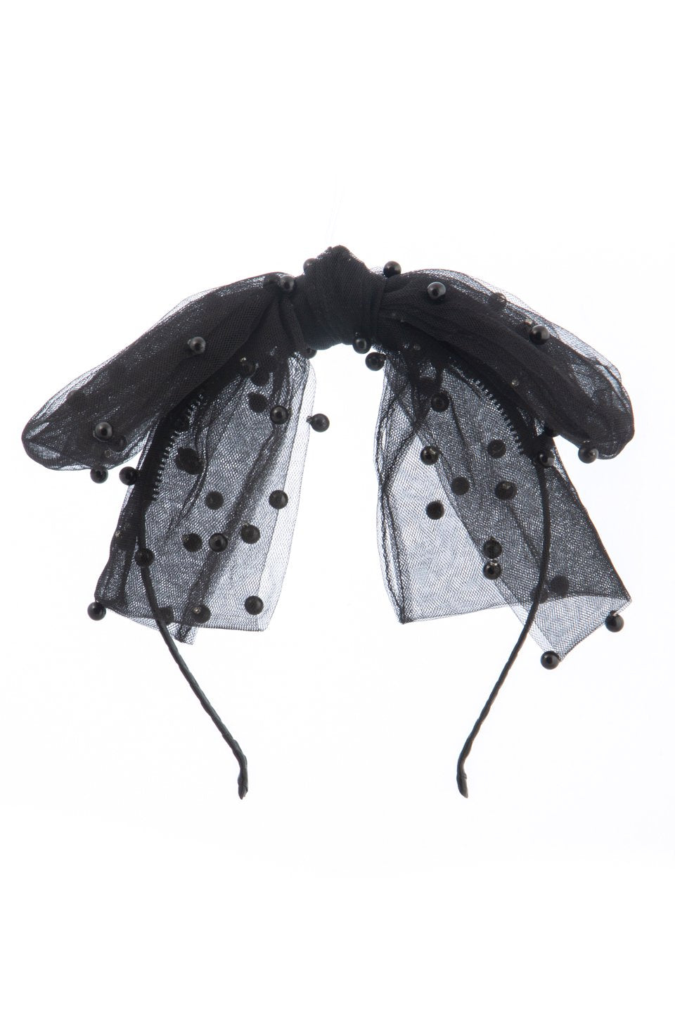 Summer Snow Headband - Black/Black