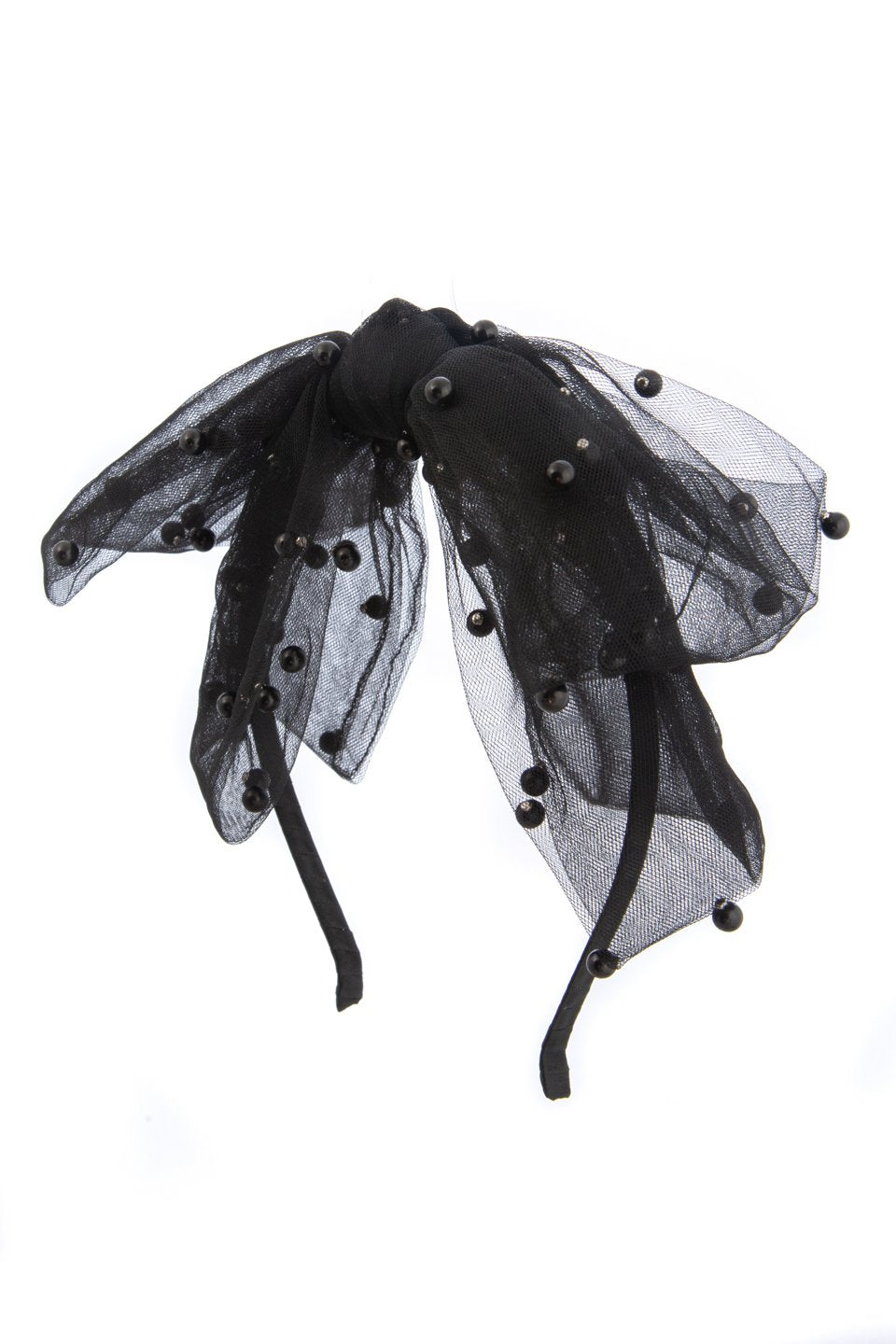 Summer Snow Headband - Black/Black