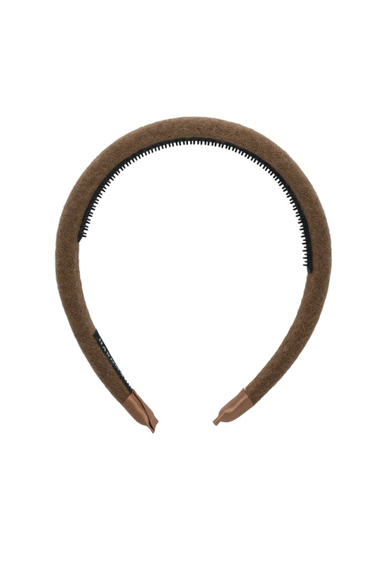 Barre Wool Headband - Brown