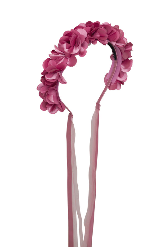 Carnation Hard Headband - Garden Rose