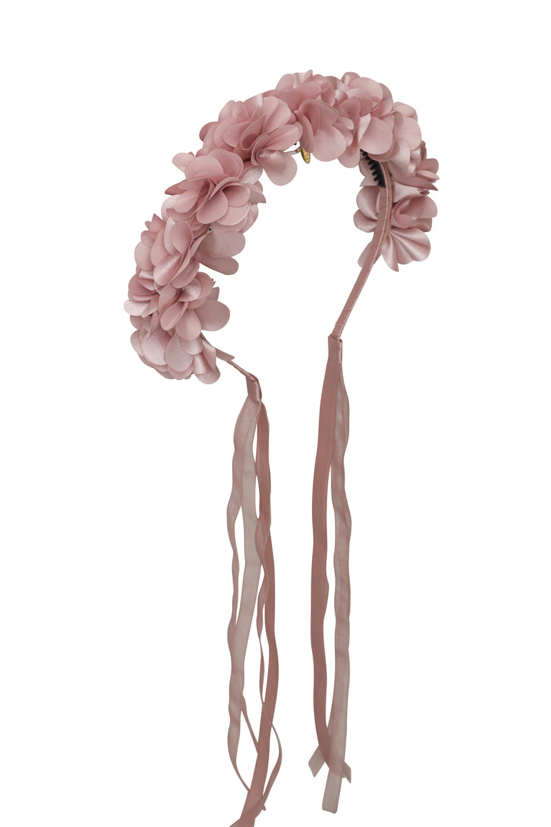 Carnation Hard Headband - Rose