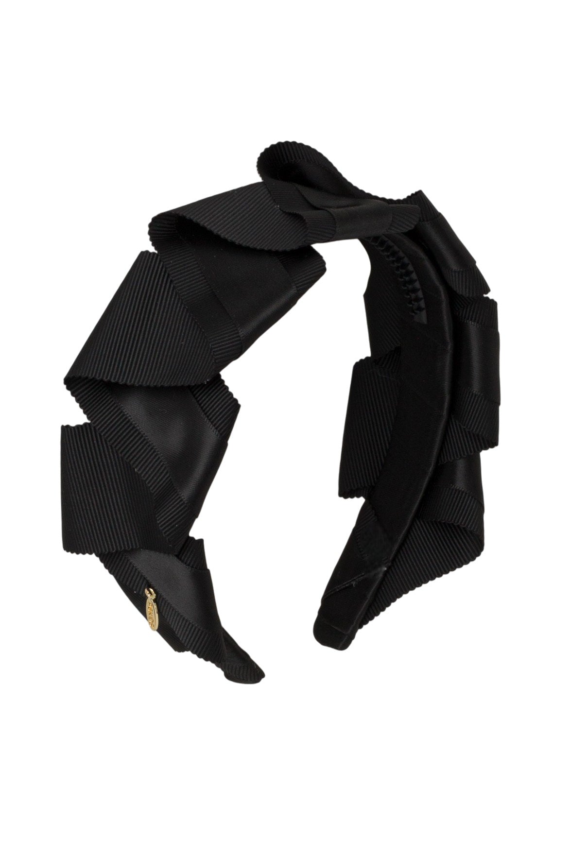 Cascading Duo Headband - Black