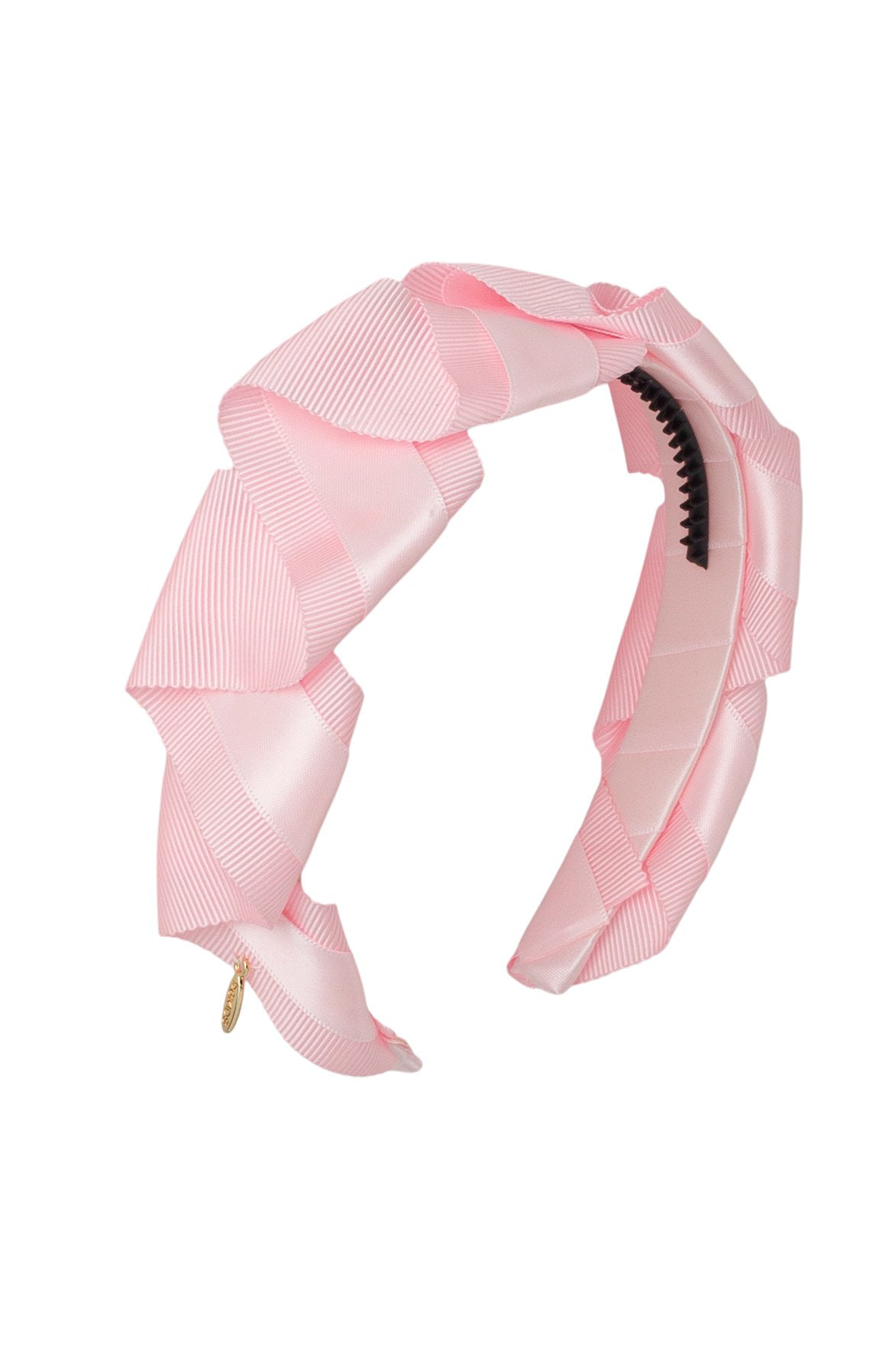 Cascading Duo Headband - Powder Pink
