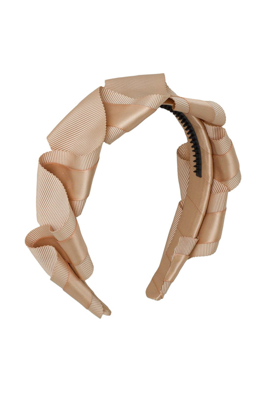 Cascading Duo Headband - Tan