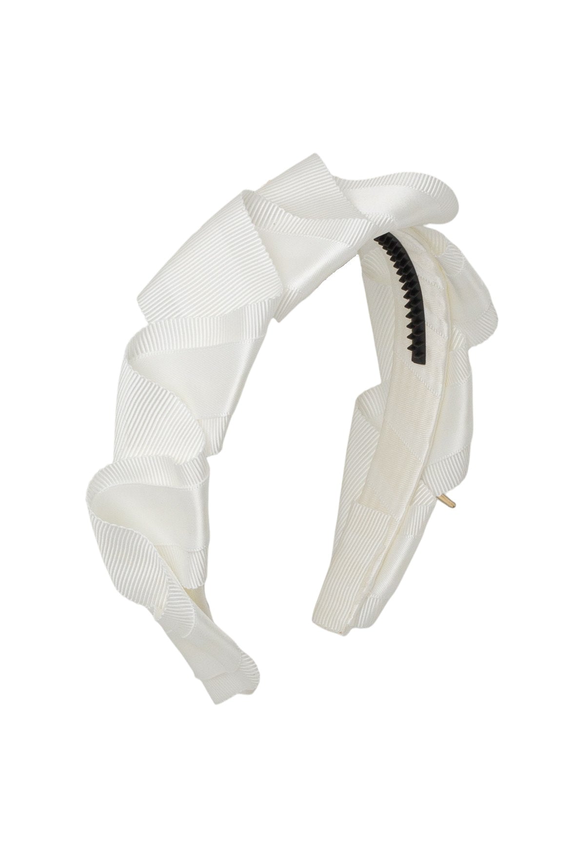 Cascading Duo Headband - White