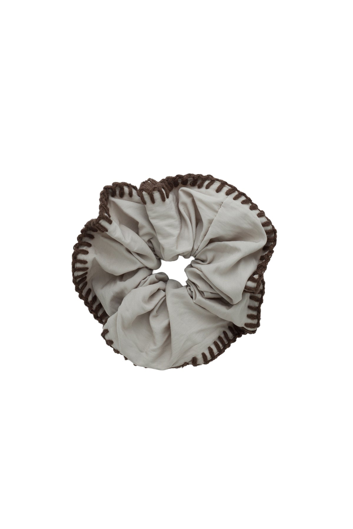 Dancer's Round Scrunchie - Khaki