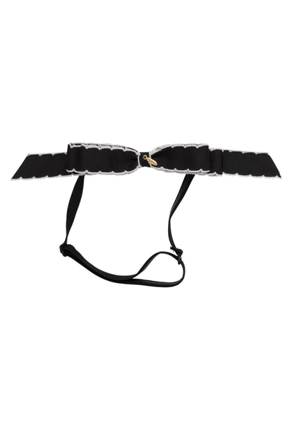 Doubled Matilda Moonstitch Wrap - Black