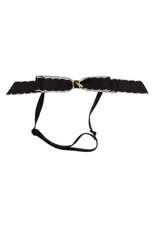 Doubled Matilda Moonstitch Wrap - Black