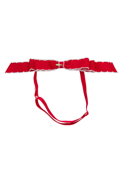 Doubled Matilda Moonstitch Wrap - Red