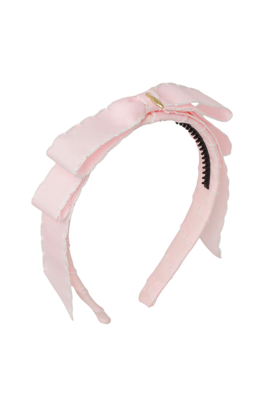 Doubled Matilda Moonstitch Headband - Powder Pink