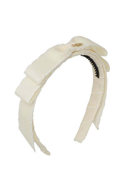 Doubled Matilda Moonstitch Headband - Ivory