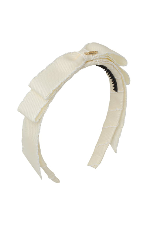 Doubled Matilda Moonstitch Headband - Ivory