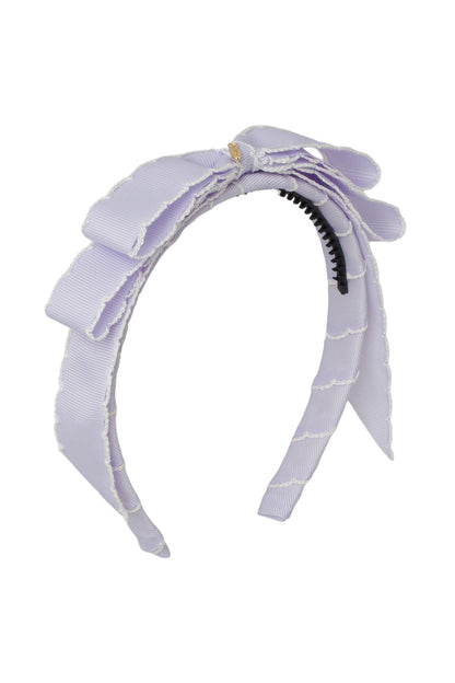 Doubled Matilda Moonstitch Headband - Lilac